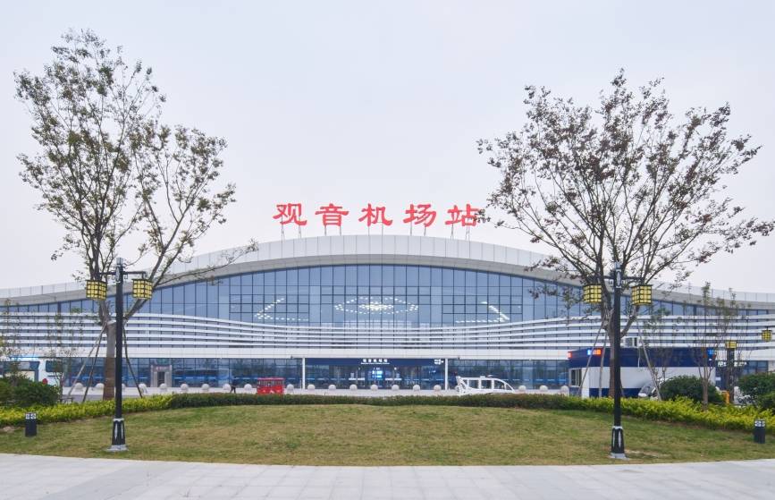 觀音機(jī)場(chǎng)站高鐵站led屏廣告